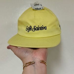 Yellow Cafe Saintiva Hat 🌟💛